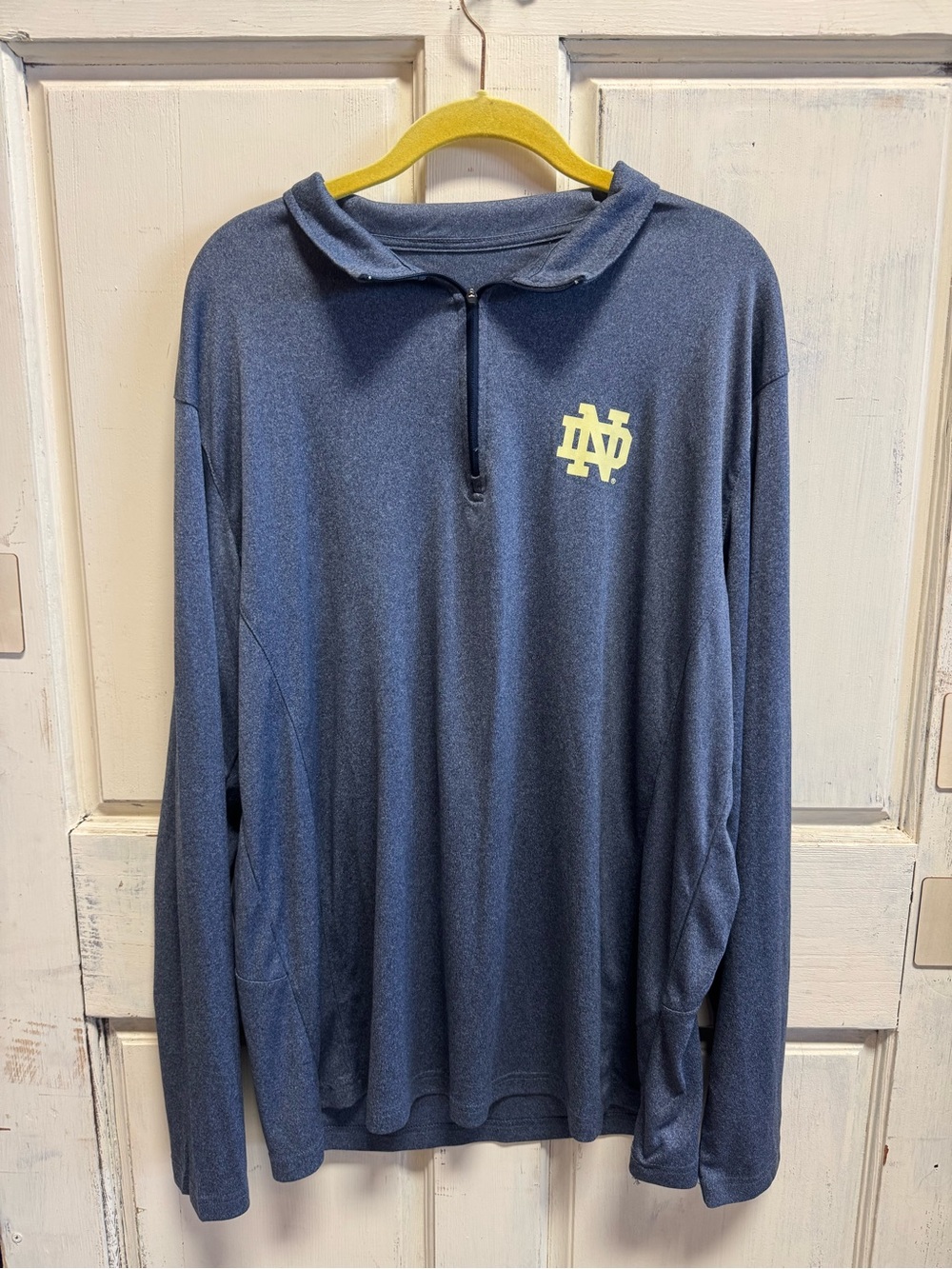 Men’s Notre Dame Quarter-Zip Pullover Shirt